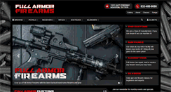Desktop Screenshot of fullarmorfirearms.com